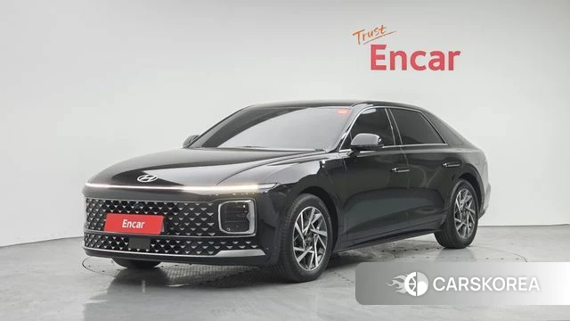 Hyundai Grandeur Hybrid (GN7) 2024 Черный из Кореи