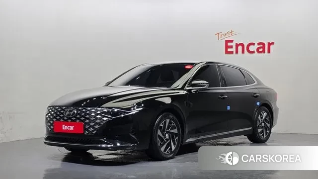 Hyundai The New Grandeur IG Hybrid 2020 Черный из Кореи