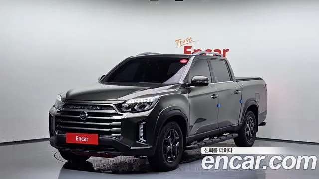 Ssangyong The New Rexton Sports Cannes 2022 Светло-зеленый из Кореи