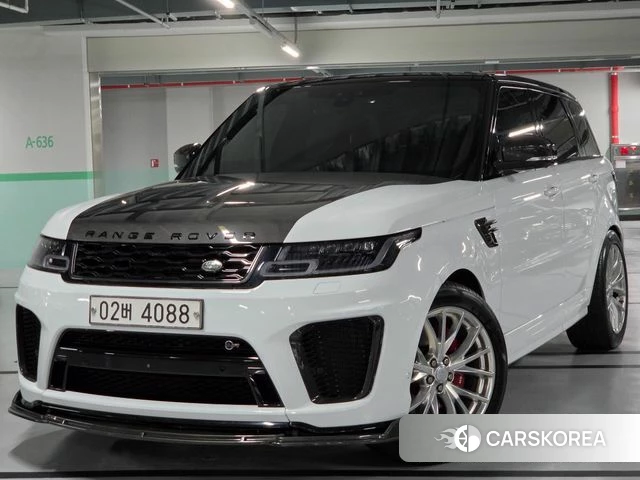 Land Rover Range Rover Sport 2nd Generation 2018 Белый из Кореи