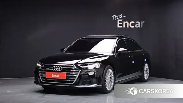 Audi A8 (D5) 2021 Черный из Кореи