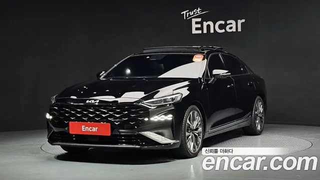 Kia K8 2021 Черный из Кореи