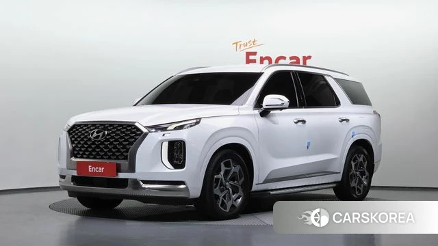 Hyundai Palisade 2022 Белый из Кореи