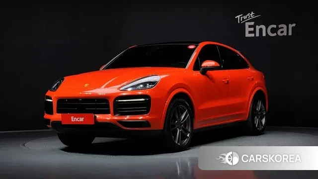 Porsche Cayenne (PO536) 2020 Оранжевый из Кореи