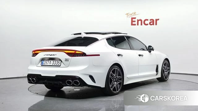 Kia Stinger Meister 2021 Белый из Кореи