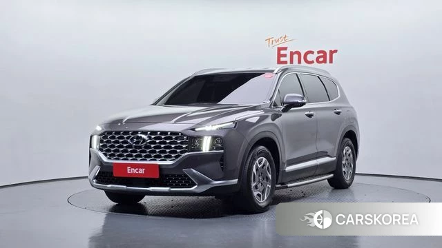 Hyundai The New Santa Fe 2021 Серый из Кореи