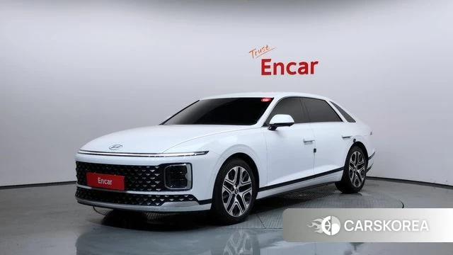 Hyundai Grandeur Hybrid (GN7) 2024 Белый из Кореи