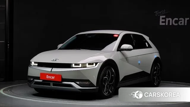 Hyundai Ionic 5 2021 Серебристо-серый из Кореи