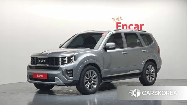 Kia Mohave Master 2022 Серебристо-серый из Кореи