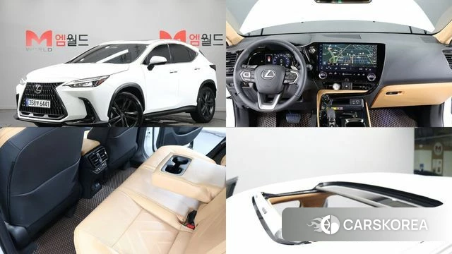 Lexus NX350h Second generation 2026 Белый из Кореи