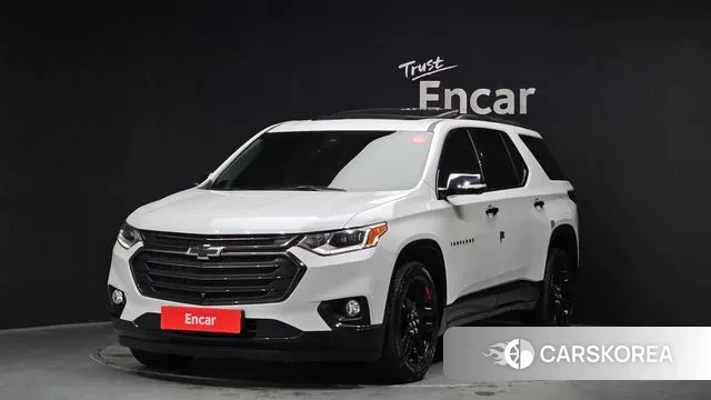 Chevrolet (GM Daewoo) Traverse 2021 Белый из Кореи