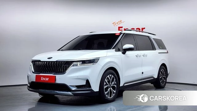 Kia Carnival 4th generation 2021 Белый из Кореи