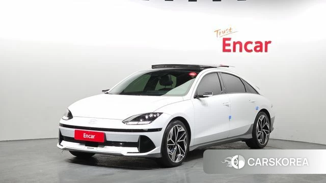 Hyundai Ionic 6 2022 Белый из Кореи