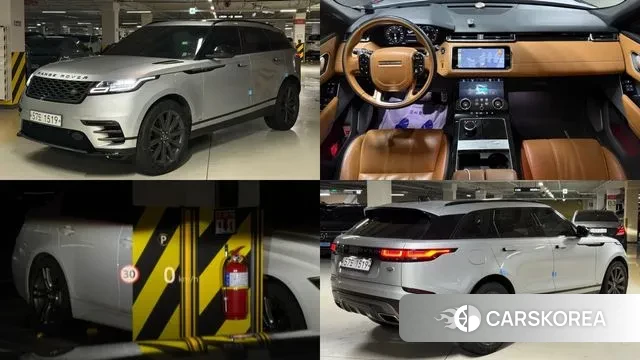 Land Rover Range Rover Velar 2019 Серебряный из Кореи