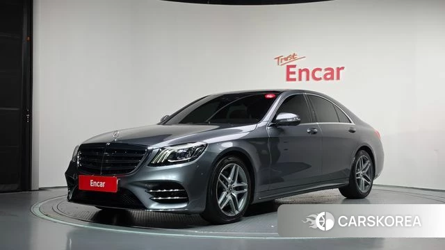 Mercedes-Benz S-Class W222 2019 Серый из Кореи