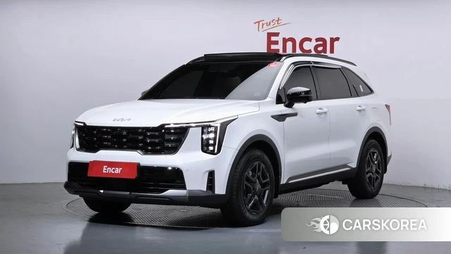 Kia The New Sorento 4th Generation 2024 Белый из Кореи