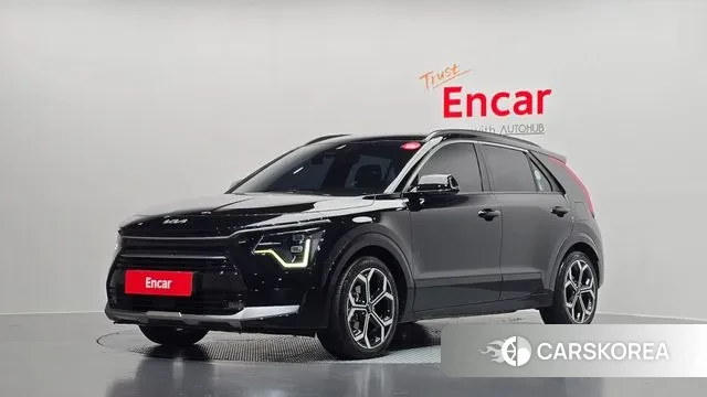 Kia Di Ol Nu Niro 2022 Черный из Кореи