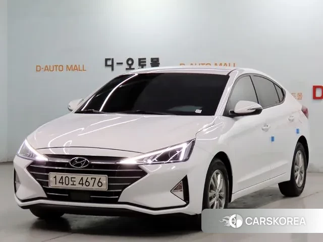 Hyundai The New Avante AD 2019 Белый из Кореи