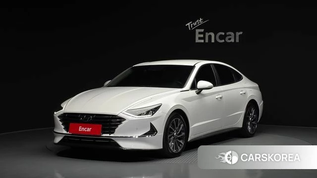 Hyundai Sonata (DN8) 2020 Белый из Кореи