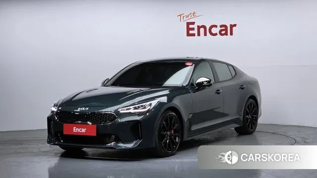 Kia Stinger Meister 2022 Синий нефрит из Кореи