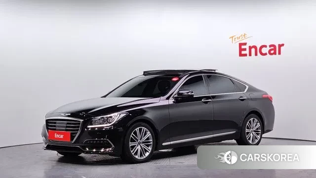 Genesis G80 2019 Черный из Кореи