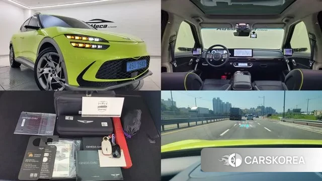 Genesis GV60 2023 Желтый из Кореи