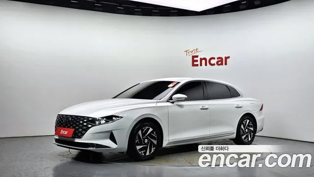 Hyundai The New Grandeur IG Hybrid 2021 Белый из Кореи