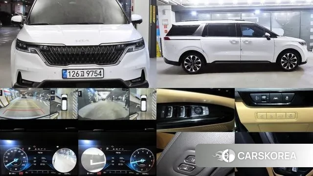 Kia Carnival 4th generation 2023 Жемчужный цвет из Кореи