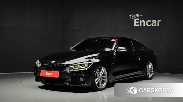 BMW 4 Series (F32) 2020 Черный из Кореи