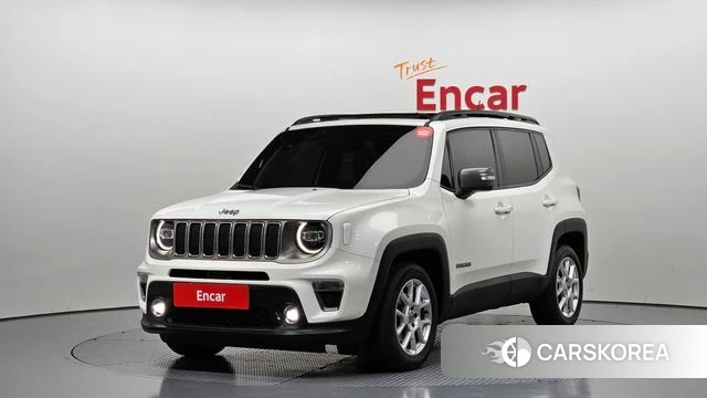 Jeep Renegade 2021 Белый из Кореи