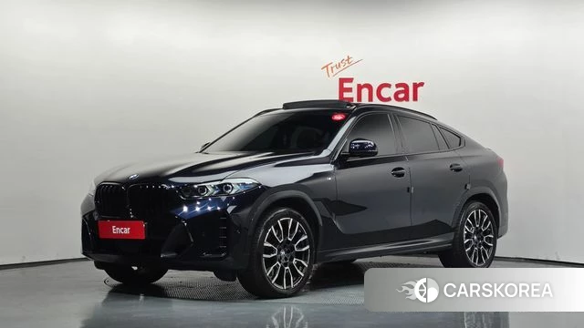 BMW X6 (G06) 2025 Черный из Кореи