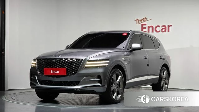 Genesis GV80 2022 Серебристо-серый из Кореи