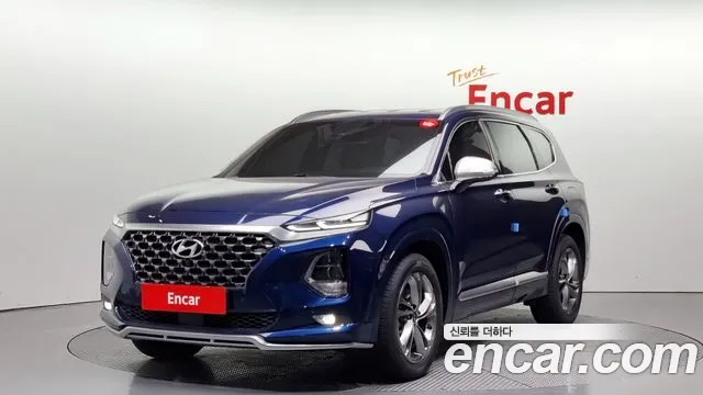 Hyundai Santa Fe TM 2019 Синий из Кореи