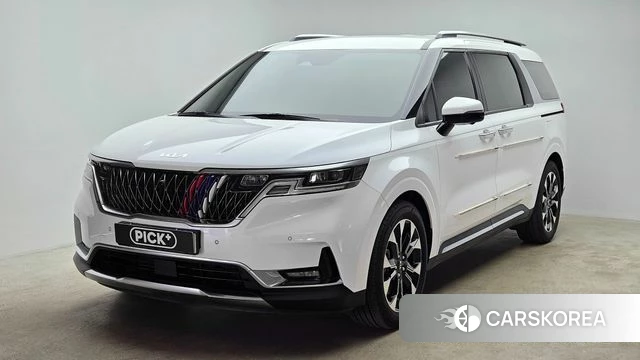 Kia Carnival 4th generation 2021 Белый из Кореи