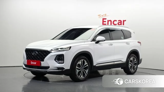 Hyundai Santa Fe TM 2019 Белый из Кореи