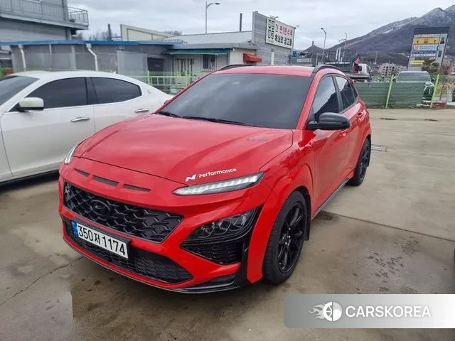 Hyundai The New Kona 2021 Красный из Кореи