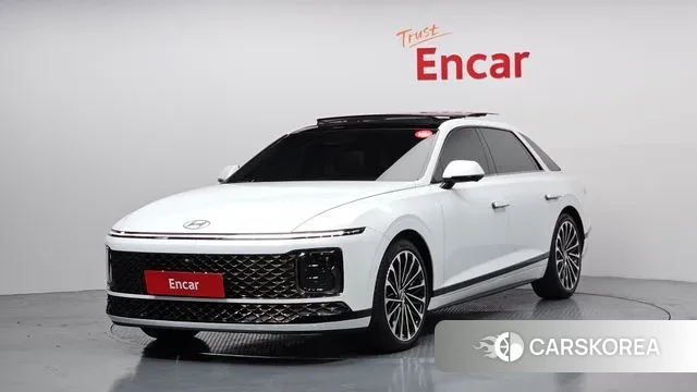 Hyundai Grandeur Hybrid (GN7) 2023 Белый из Кореи