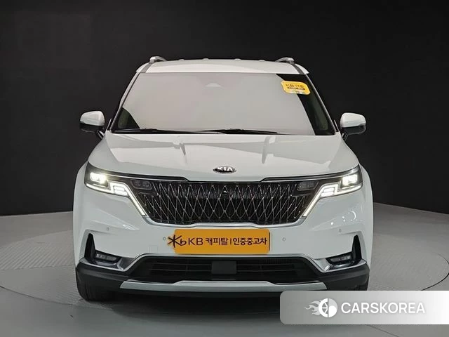 Kia Carnival 4th generation 2021 Белый из Кореи