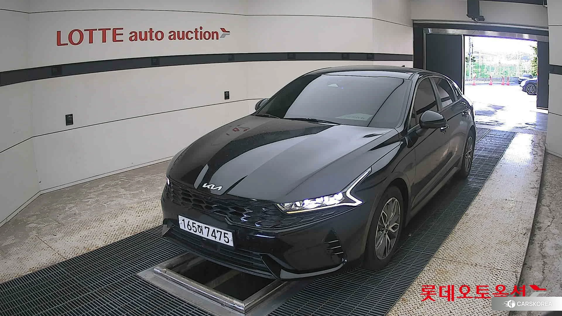 Kia K5 Hybrid 2022 Aurora Black Pearl из Кореи
