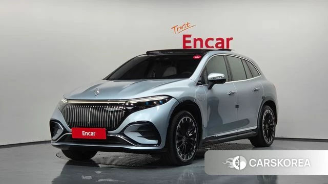 Mercedes-Benz EQS SUV X296 2023 Серебряный из Кореи