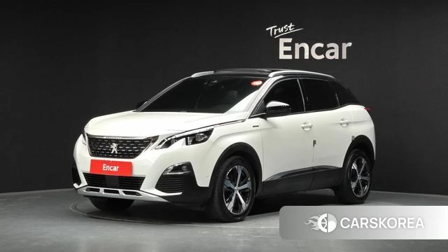 Peugeot 3008 second generation 2019 Белый из Кореи