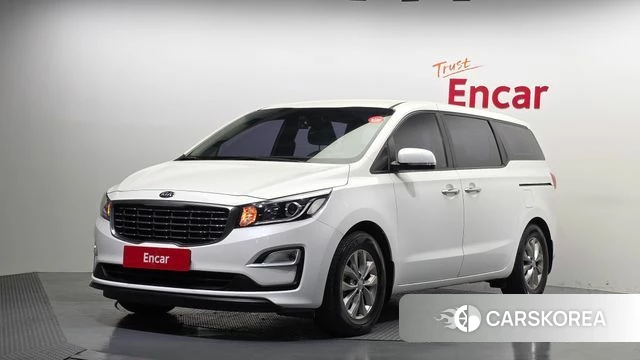 Kia The New Carnival 2019 Белый из Кореи