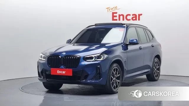 BMW X3 (G01) 2022 Синий из Кореи