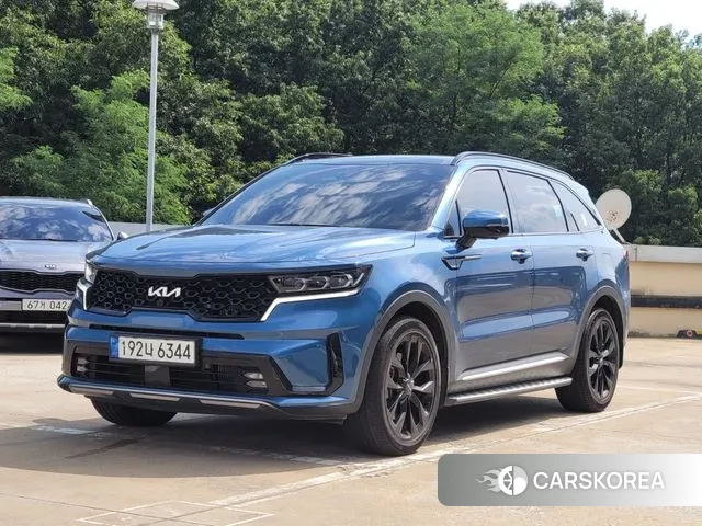 Kia Sorento 4th Generation 2021 Синий из Кореи