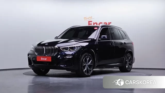 BMW X5 (G05) 2021 Черный из Кореи