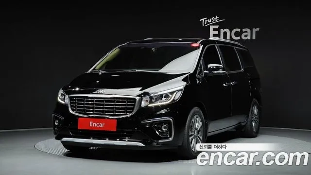 Kia The New Carnival 2020 Черный из Кореи