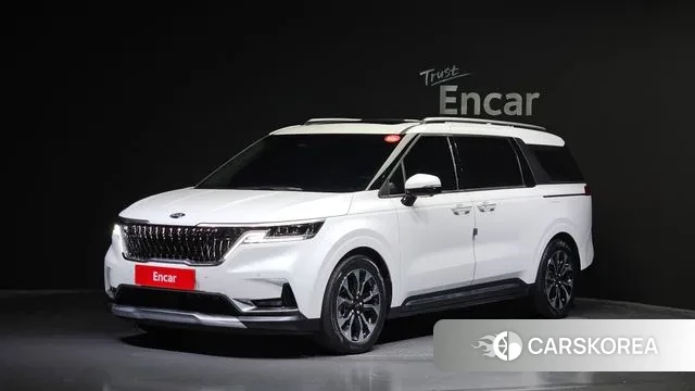 Kia Carnival 4th generation 2021 Белый из Кореи