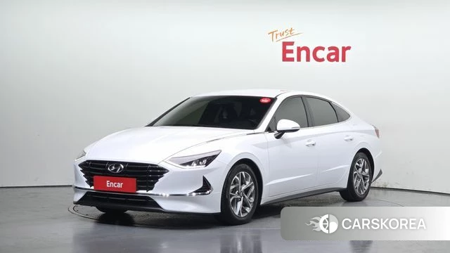 Hyundai Sonata (DN8) 2023 Белый из Кореи
