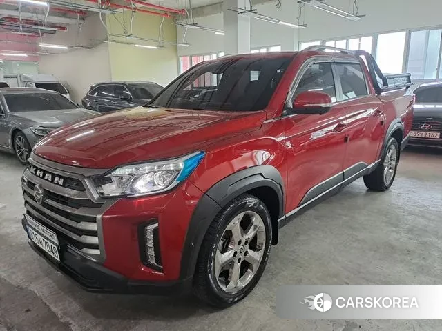 Ssangyong The New Rexton Sports Cannes 2023 Красный из Кореи