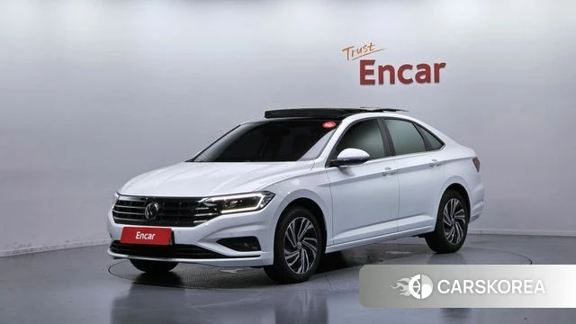 Volkswagen 7th Generation of Jetta 2021 Белый из Кореи